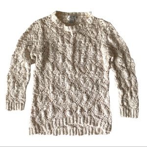 Vintage cream sweater, Size M